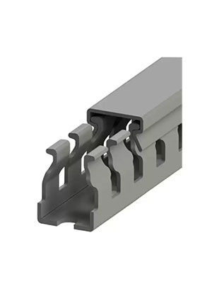 Klemsan 0.0.0.5.51080YP, KKC 1540; Перфорированный короб с крышкой; 15x40 (Серый) Склеивающийся канал кабель-каналы