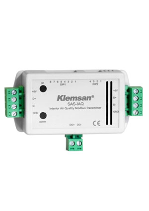Klemsan 0.0.0.6.04231, Датчик температуры, влажности, давления и загрязненности воздуха с Modbus; SAS-IAQ шкафное климатическое оборудование