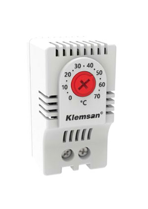 Klemsan 0.0.0.6.80001, Термостат KLM TM 01 Thermostat Heat - Регулирование нагревания NC шкафное климатическое оборудование