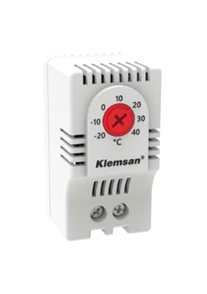 Klemsan 0.0.0.6.80005, Термостат KLM TM 04 - Терморегулятор (-20 C - +40 C) NC шкафное климатическое оборудование