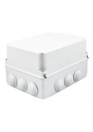 Klemsan 0.0.0.6.90242, Распределительная коробка с заглушками IP54 - высокая крышка KJBS 1511-D Halogen Free коробки монтажные распаячные