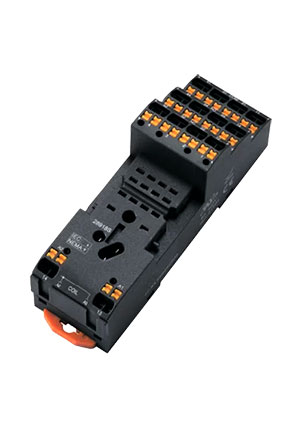 Klemsan 0.0.0.8.20492, KS-H 3CO; Монтажная колодка на Дин-Рейку для реле KRH; 3C, 25А реле промежуточные