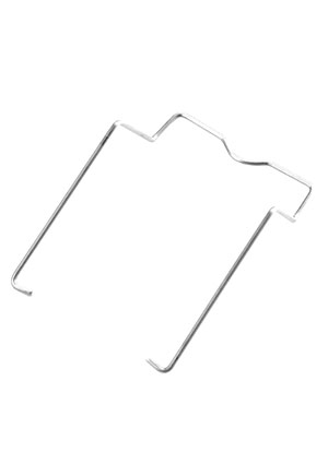 Klemsan 0.0.0.8.20493, CLM/KS-H; Металлическая скоба держатель для колодок KS-H реле промежуточные