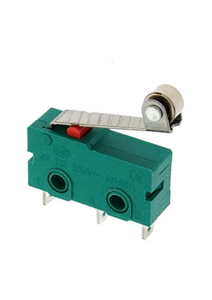 RUICHI MSW-13-1, Микропереключатель RUICHI MSW-13, ON-(ON), 10 А, 250 В микропереключатели