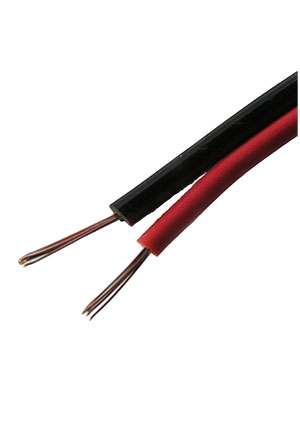 RUICHI SC 2x0.16 R/B, Акустический кабель RUICHI, 2x0.16 мм, CU+CCA, красно-чёрный кабель акустический