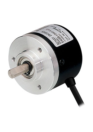 Autonics E40S6-1024-6-L-5, Инкрементальный энкодер с диаметром корпуса 40 мм, вал 6 мм, 1024 имп./об., выход датчики угла (энкодеры)