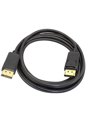 RUICHI DP-DP-3M, Кабель RUICHI DP-DP-3M, DisplayPort (m) (прямой) - DisplayPort (m) (прямой),3м, черный шнуры компьютерные