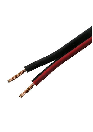 RUICHI SC 2x0.35 R/B, Акустический кабель RUICHI, 2x0.35 мм2, изоляция 0.8 мм, -40...+65 C, проводник CCA, кабель акустический