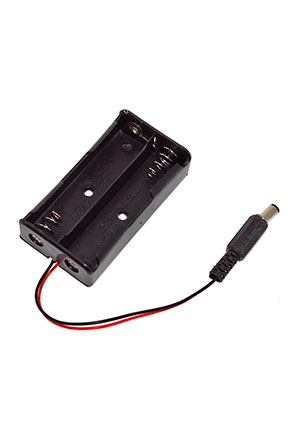 S-Line HB2S-5.5, батарейный отсек 2x18650 с разъемом 5.5 (FUT0254) батарейные отсеки и колодки