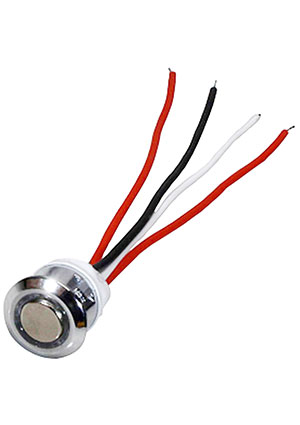 RUICHI TS18-T, Сенсорный переключатель кнопка RUICHI TS18-T 20,30 мм 11,85 мм глубина, с кабелем 190 ммплас кнопки на блок