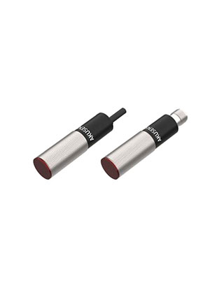 Akusense PM18-D40PR-E2 фотоэлектрический датчик диффузный, М18 латунь, Sn=40см, датчики оптические