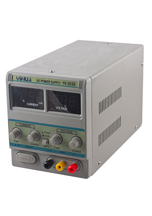 Yihua 153991, YH303D лабораторный блок питания Uвых. 0-30 в. Iвых. 0~3А , 0~999мА , LED-дисп. , защита лабораторные блоки питания