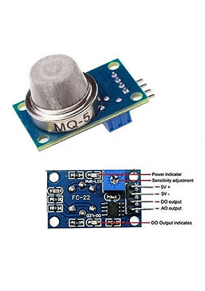 154131, MQ5 ������ ������� ������� ����� �����, LPG, ������  KZY3330-1 FUT Arduino �����������