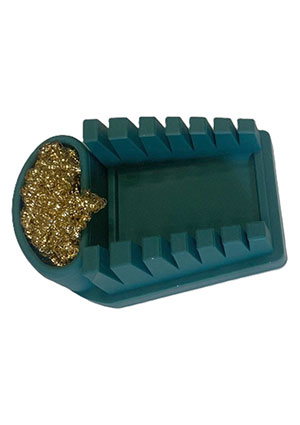 Yihua 159206, T02 green подставка для пайки проводов с губкой Yihua подставки для паяльников