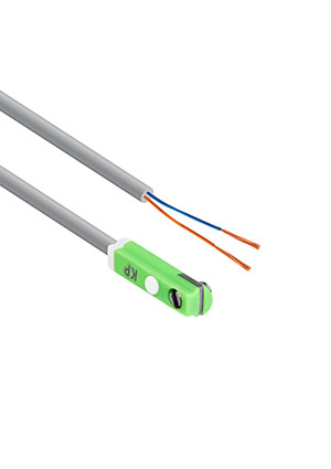 KIPPRIBOR Кипприбор LM40-14.D1.U1.K, Датчик магнитный, NO 2-Wire, 10-30 VDC, кабель 2 м Магнитоуправляемые (герконовые) датчики положения
