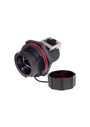 KIPPRIBOR Кипприбор RJ45-F08J.BE.300.L, Разъем щитовой разъемы телефонные и сетевые