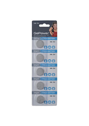 ��������� GoPower CR1632 BL5 Lithium 3V (5/100/2000)