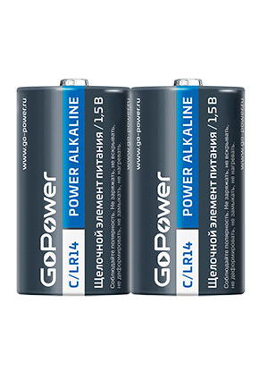��������� GoPower LR14 C Shrink 2 Alkaline 1.5V (2/12/144)