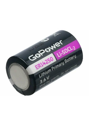 ��������� GoPower ER14250 1/2AA Shrink 2 Li-SOCl2 3.6V (2/100/600)