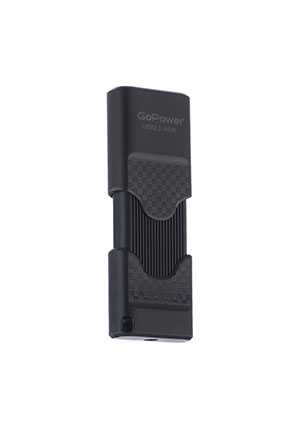 ����-���������� GoPower SLIDER 4GB USB2.0 ������� ������ ������� (1/50