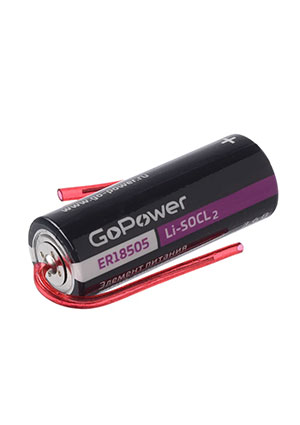 ��������� GoPower ER18505 PC1 Li-SOCl2 3.6V � �������� (1/20/200)