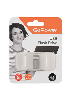 ����-���������� GoPower MINI 32GB USB2.0 ������ ���������� (1/50/1000)