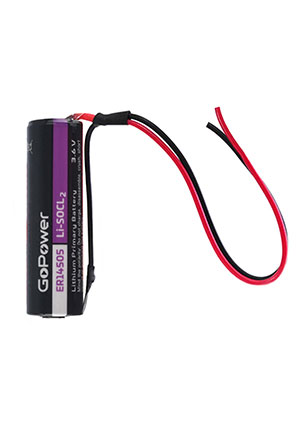 ��������� GoPower ER14505 PC1 Li-SOCl2 3.6V 2600mAh � �������� (1/10/5