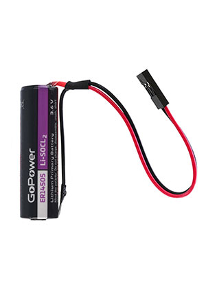 ��������� GoPower ER14505 PC1 Li-SOCl2 3.6V 2600mAh � ����������� 2.54
