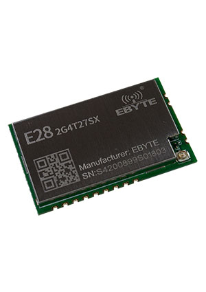 EBYTE E28-2G4T27SX, UART 7 км 2,4 ГГц 27 дБм SMD 25*40,5 мм LoRa беспроводной передатчик РФ модуль радиомодули