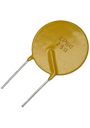Littlefuse RXEF250, Предохранитель самовосстанавливающийся 2,5А 20,8х3мм, PolySwitch самовосстанавливающиеся предохранители