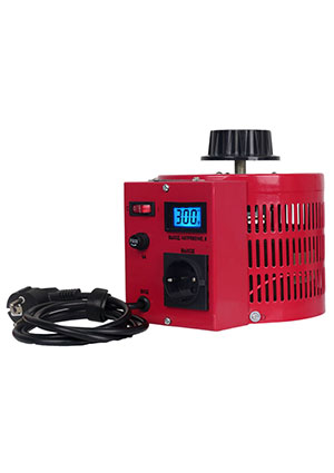 Suntek L-1000-red, ЛАТР SUNTEK 1000ВА RED диапазон 0-300 Вольт, 4А стабилизаторы напряжения