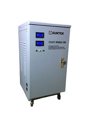 Suntek SE-30000, Стабилизатор напряжения SUNTEK ЭМ 30000 ВА, 120-285В стабилизаторы напряжения