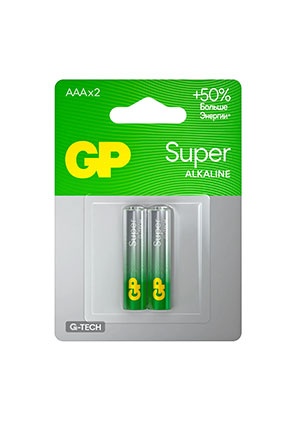 GP 24AA21-2CRSBC2, ��������� ��A 2 ��. �� �������� Super Alkaline G-Tech
