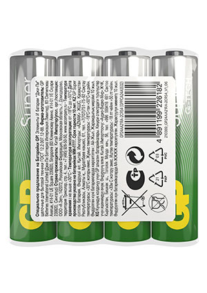 GP 24AA21RA-2CRS4, ��������� ��A 4 ��. � ������ Super Alkaline G-Tech