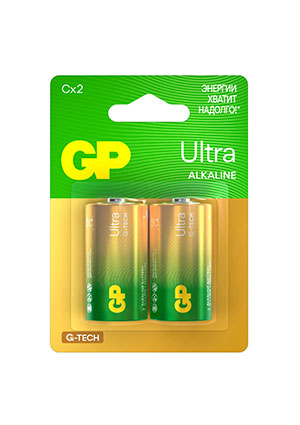 GP 14AUA21-2CRSBC2, ��������� GP Ultra Alkaline G-Tech 14� ����������� C 2 ��. �� ��������
