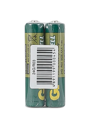 GP 24G(R03)-OS2, ������� ��������� AAA 2 ��. � ������ GreenCell