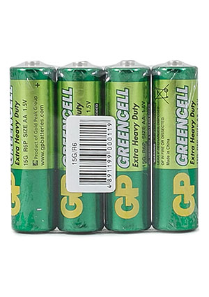 GP 15G-2S4, ������� ��������� AA 4 ��. � ������ GreenCell