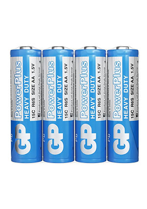 GP 15CEBRA-2S4, ������� ���������  GP PowerPlus 15C AA 4 ��. � ������