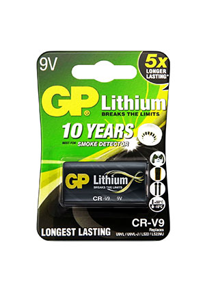 GP CR-V9SD-2UE1, �������� ��������� 9V ����� 1 ��. � ��������