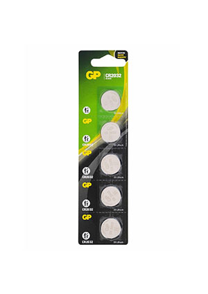 GP CR2032-2C5, ��������� GP Lithium CR2032 5 ��, � ��������