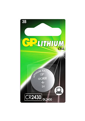 GP CR2430-2C1, ��������� GP Lithium CR2430 1 ��. � ��������