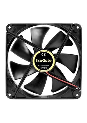 ���������� 12� DC ExeGate EX14025S2P (140x140x25 ��, Sleeve bearing (�