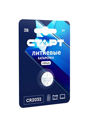 CR2032-BL1 BLUE, ��������� 3�, 1��