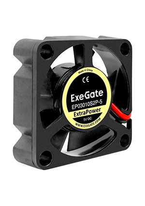 ES03010S3P-5, ���������� 5� DC ExtraSilent 30x30x10 ��, Sleeve bearing (��������� ����������)