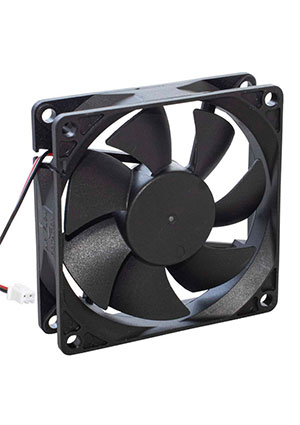 RQU8020MS 48VDC, ���������� ������ DC RUICHI ���� RQU, 80�80�20 ��, 3800 ��./���., 34.1 ��, 48 �, 0.