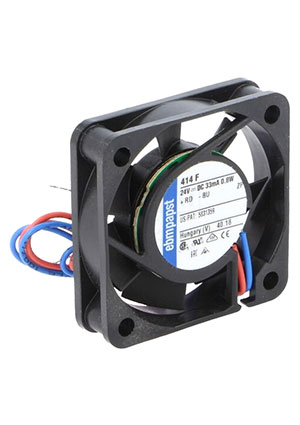 414F, ���������� ������ 24VDC, 40x40x10��, 9�3/�, 22,1���