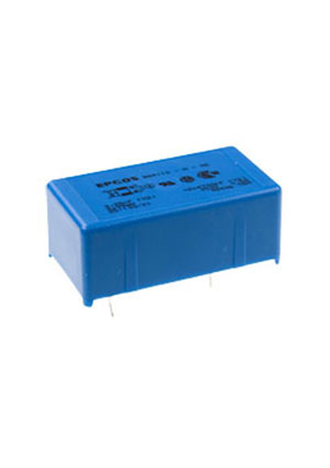 TDK EPCOS B84110AA5, сетевой фильтр B84110A0000A005 2x0.5A 250В сетевые фильтры подавления ЭМП