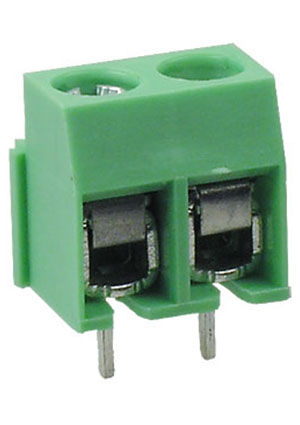 NXU XY126-2P-5.0, клеммник винтовой 2 контакта 5мм (DG126-5.0-02P-14) клеммники винтовые