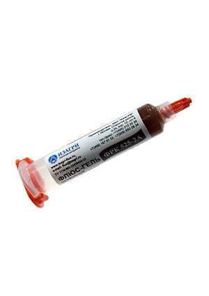 Изагри ФРК525-2А, флюс-гель ROL0 NC низкоактивный, шприц 10мл флюс и паста