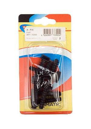 ЦКМ 73300, гвоздь нейлоновый A-FIX  (8 шт) площадки, скобы, бандаж